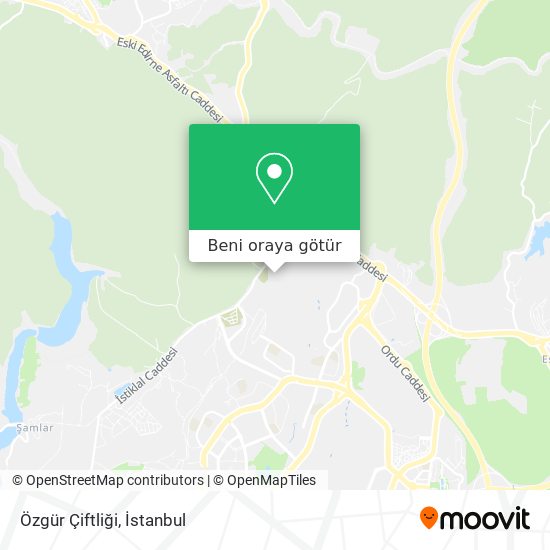 Özgür Çiftliği harita