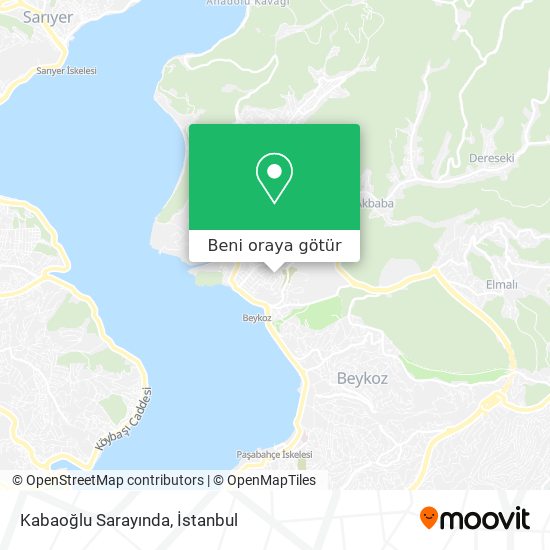 Kabaoğlu Sarayında harita