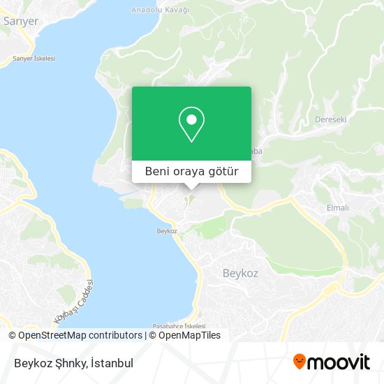 Beykoz Şhnky harita