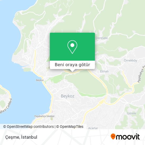 Çeşme harita