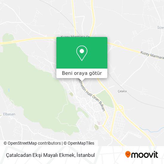 Çatalcadan Ekşi Mayalı Ekmek harita