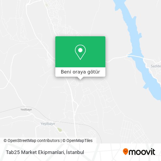 Tab25 Market Ekipmanlari harita