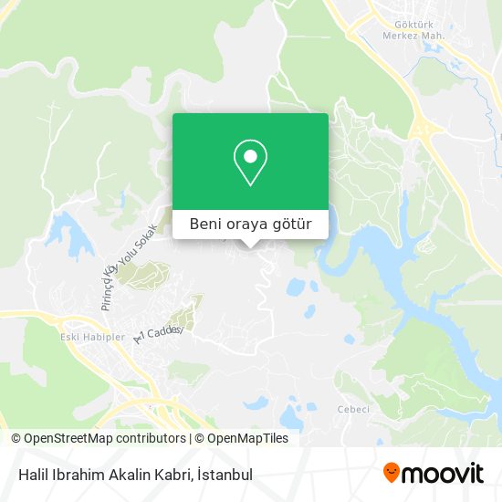Halil Ibrahim Akalin Kabri harita