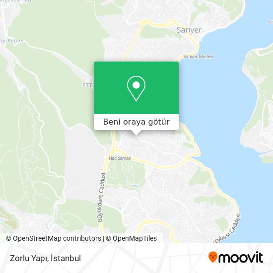 Zorlu Yapı harita