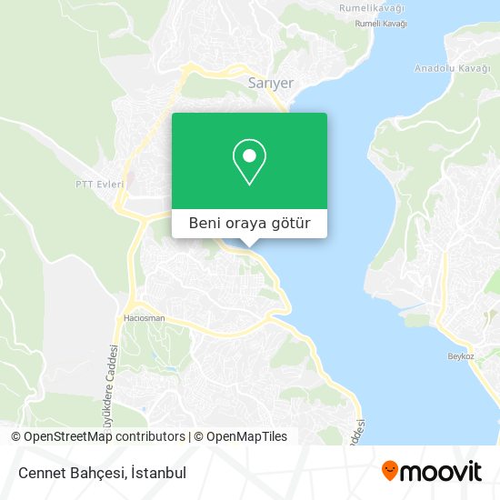 Cennet Bahçesi harita