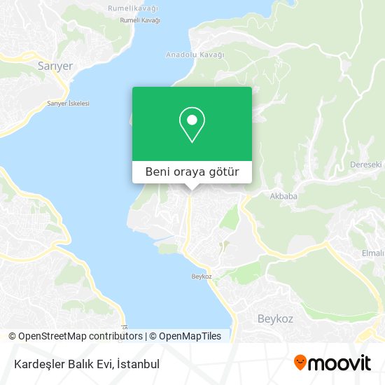 Kardeşler Balık Evi harita