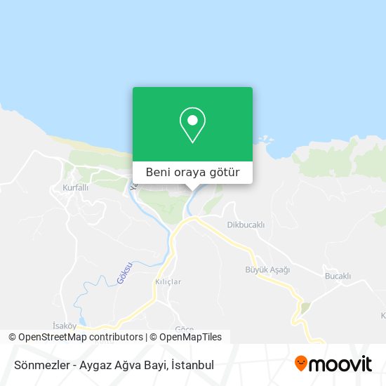 Sönmezler - Aygaz Ağva Bayi harita