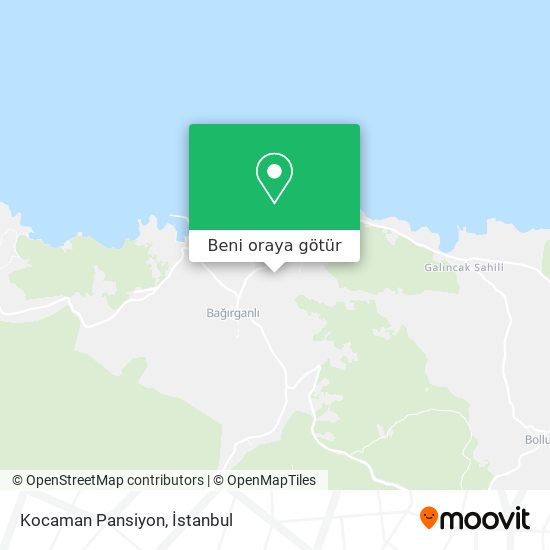 Kocaman Pansiyon harita