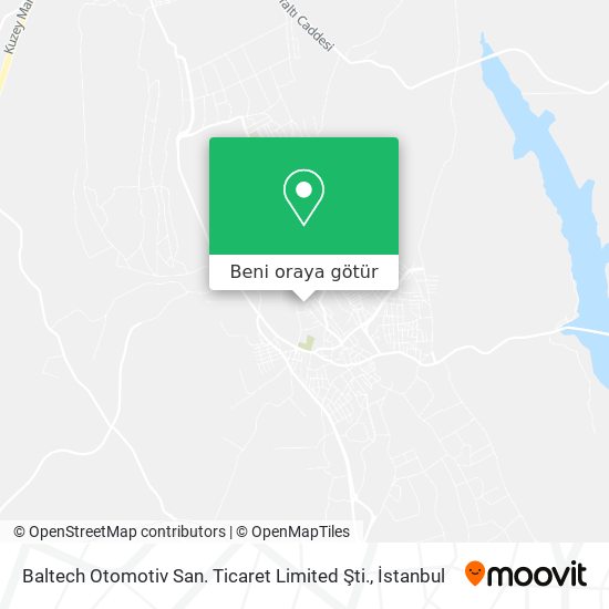 Baltech Otomotiv San. Ticaret Limited Şti. harita