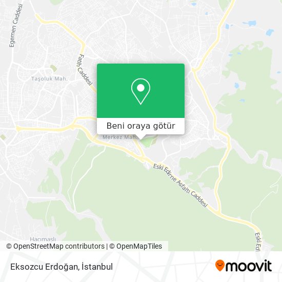 Eksozcu Erdoğan harita