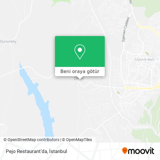 Pejo Restaurant'da harita