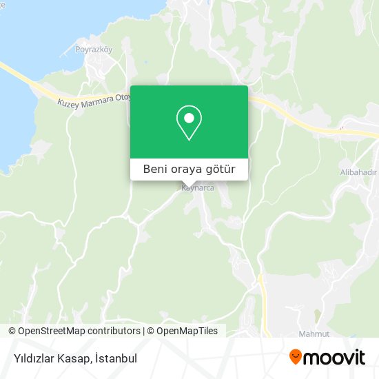 Yıldızlar Kasap harita