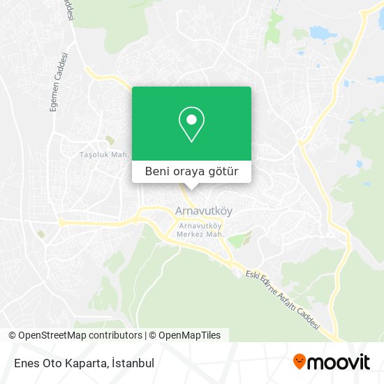 Enes Oto Kaparta harita