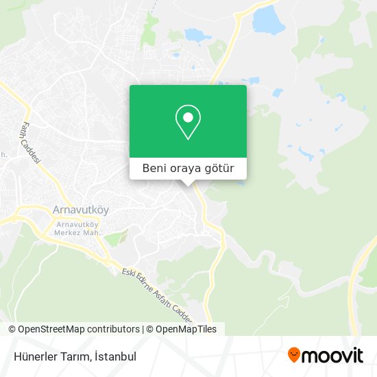 Hünerler Tarım harita