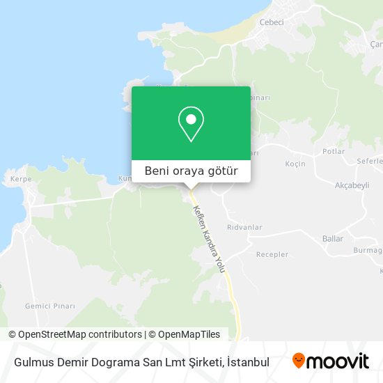 Gulmus Demir Dograma San Lmt Şirketi harita