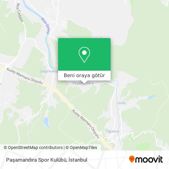 Paşamandıra Spor Kulübü harita