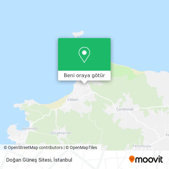 Doğan Güneş Sitesi harita