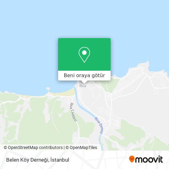 Belen Köy Derneği harita