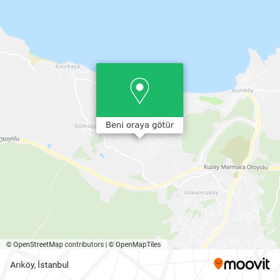 Arıköy harita