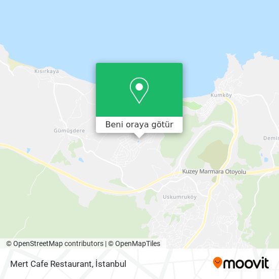 Mert Cafe Restaurant harita