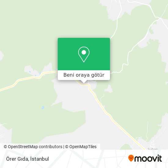 Örer Gıda harita