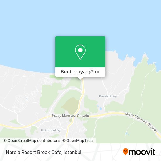 Narcia Resort Break Cafe harita