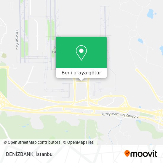 DENİZBANK harita