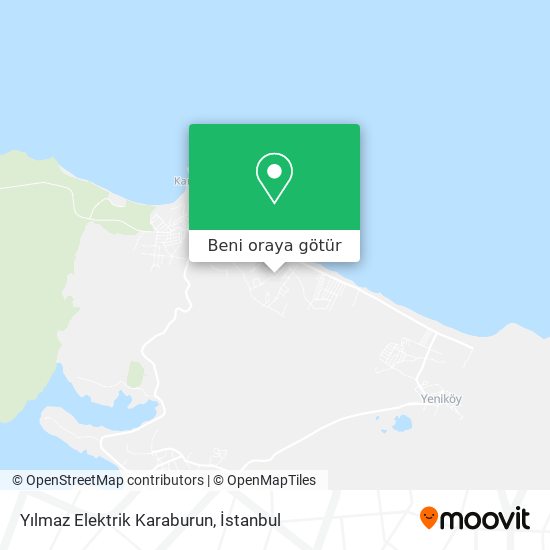 Yılmaz Elektrik Karaburun harita