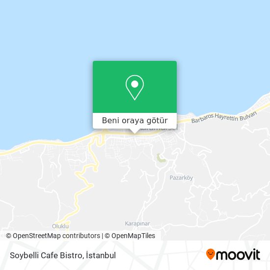Soybelli Cafe Bistro harita