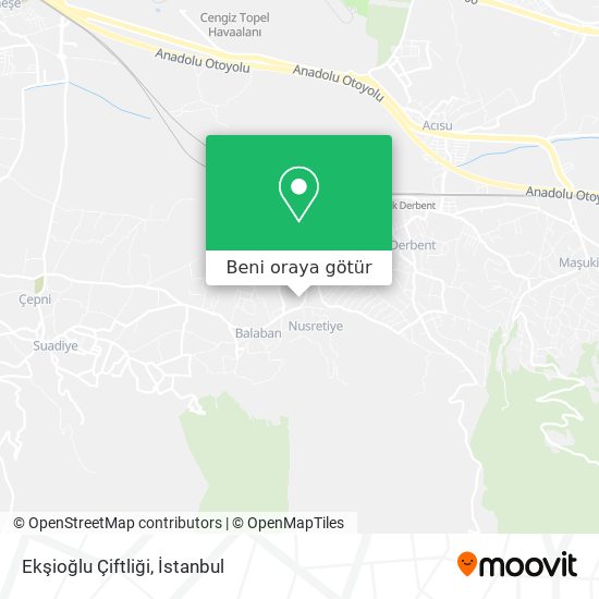 Ekşioğlu Çiftliği harita