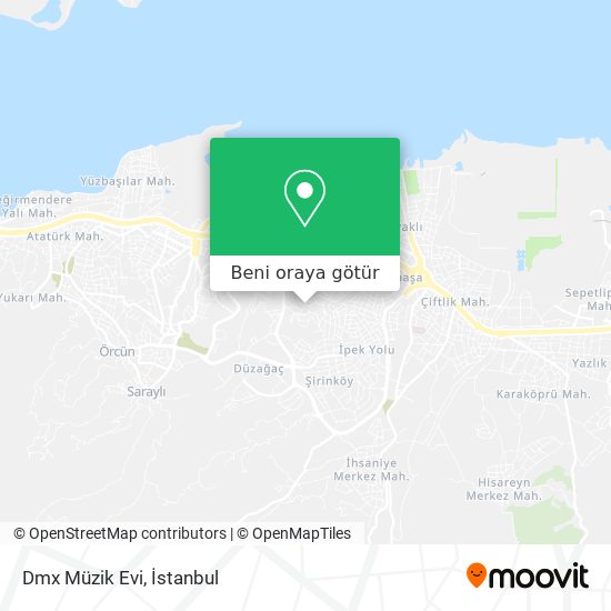 Dmx Müzik Evi harita