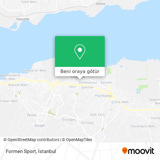 Formen Sport harita