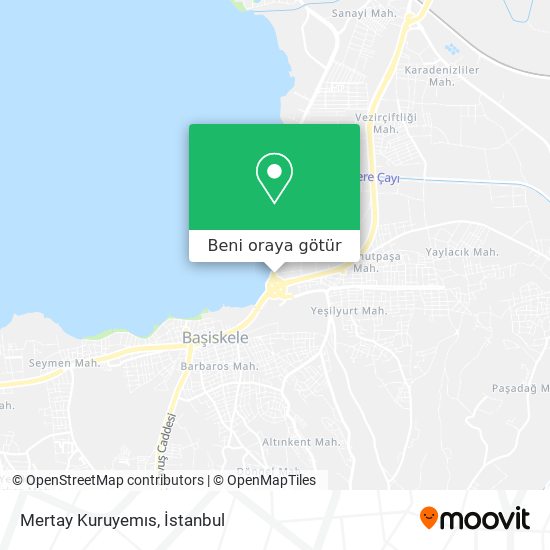 Mertay Kuruyemıs harita