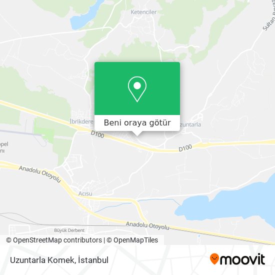 Uzuntarla Komek harita