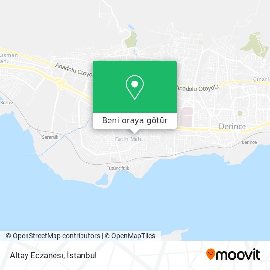 Altay Eczanesı harita