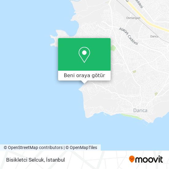 Bisikletci Selcuk harita