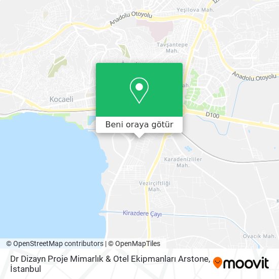 Dr Dizayn Proje Mimarlık & Otel Ekipmanları Arstone harita