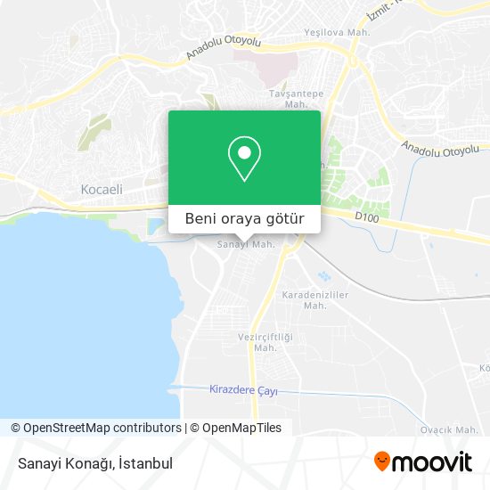 Sanayi Konağı harita