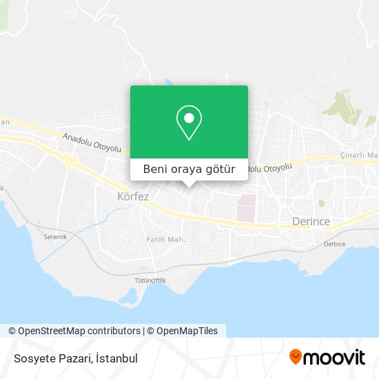 Sosyete Pazari harita