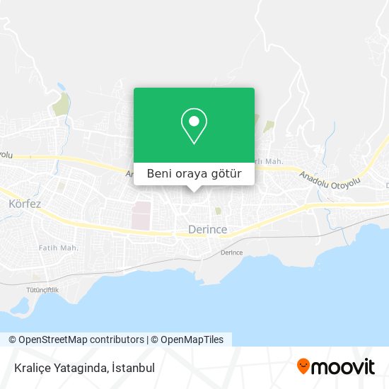 Kraliçe Yataginda harita