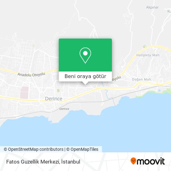Fatos Guzellik Merkezi harita