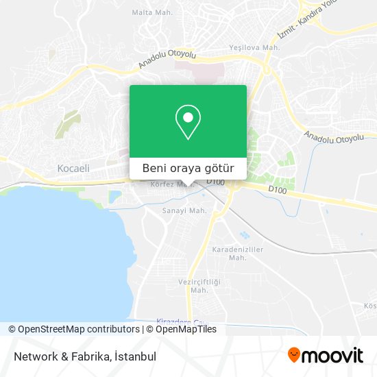 Network & Fabrika harita