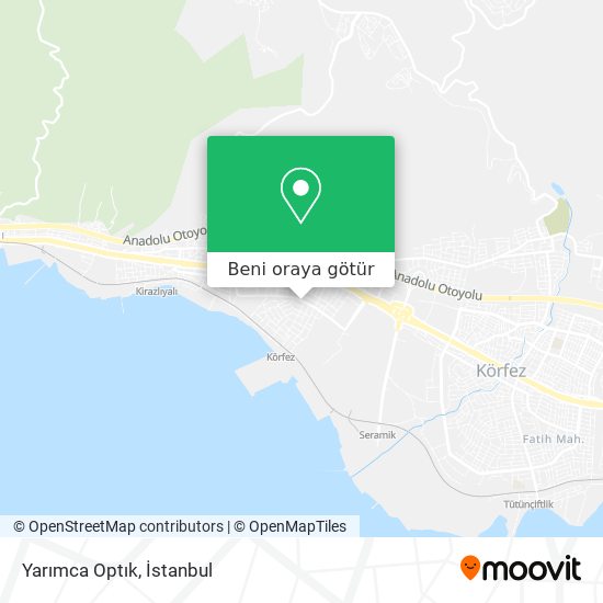 Yarımca Optık harita