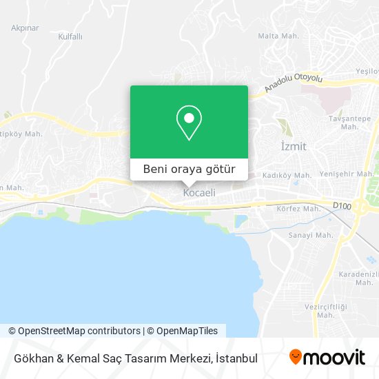 Gökhan & Kemal Saç Tasarım Merkezi harita