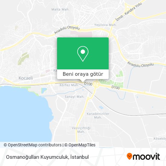 Osmanoğulları Kuyumculuk harita