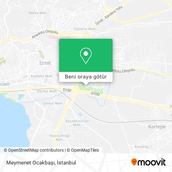 Meymenet Ocakbaşı harita