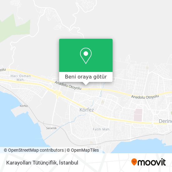 Karayolları Tütünçiflik harita