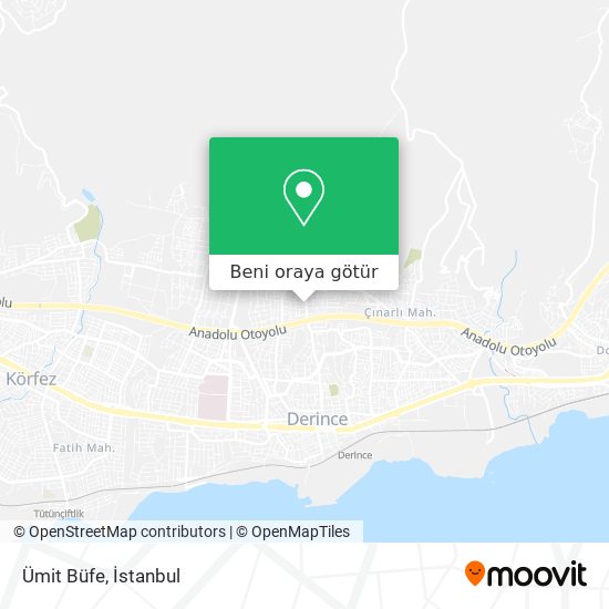 Ümit Büfe harita