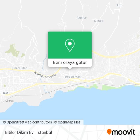 Eltiler Dikim Evi harita