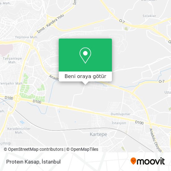 Proteın Kasap harita
